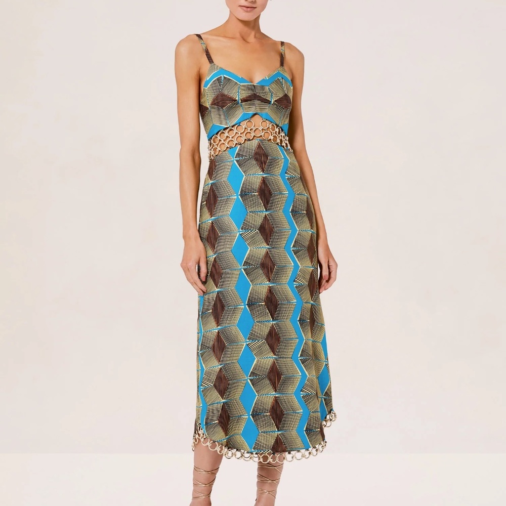 ALEXIS- SKY DRESS